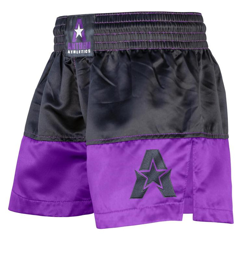 Anthem Athletics Muay Thai Shorts - Kickboxing Short Boxing Trunks for Men & Women - 50/50 Classic Infinity Resolute