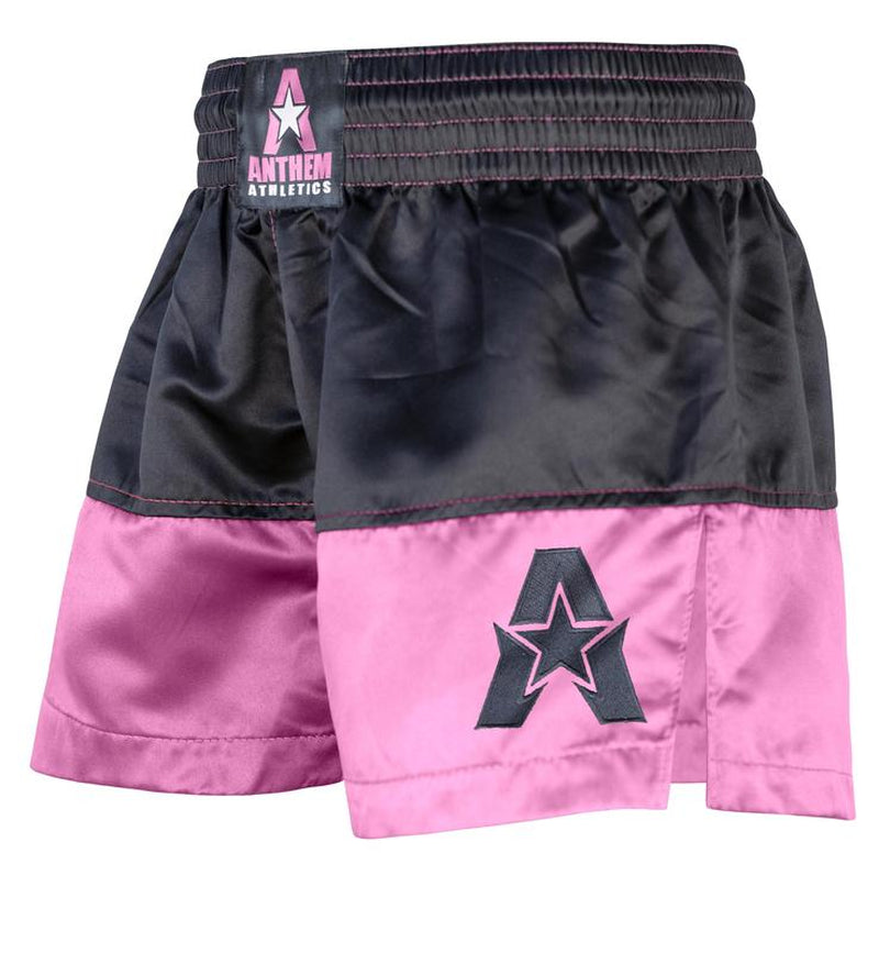 Anthem Athletics Muay Thai Shorts - Kickboxing Short Boxing Trunks for Men & Women - 50/50 Classic Infinity Resolute