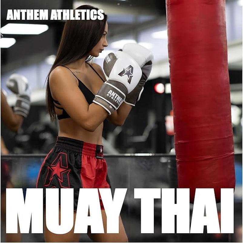 Anthem Athletics Muay Thai Shorts - Kickboxing Short Boxing Trunks for Men & Women - 50/50 Classic Infinity Resolute