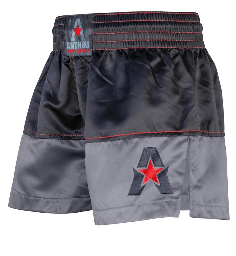 Anthem Athletics Muay Thai Shorts - Kickboxing Short Boxing Trunks for Men & Women - 50/50 Classic Infinity Resolute