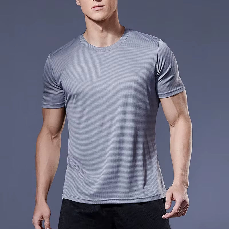 Running Shirts Soccer Shirts Men'S Jersey Sportswear Mens Jogging T-Shirts Quick Dry Compression Sport T-Shirt Fitness Gym