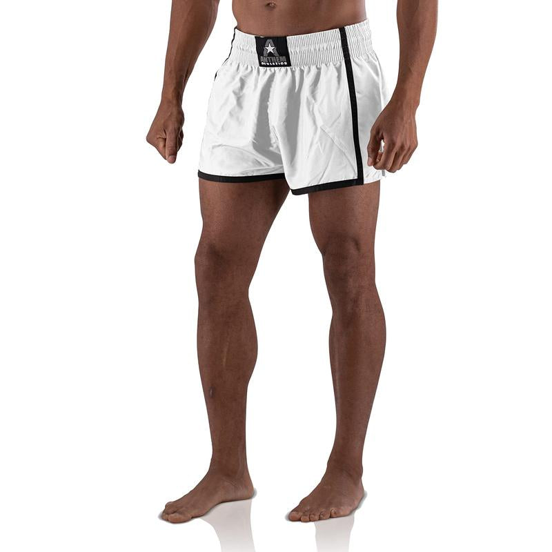 Anthem Athletics Muay Thai Shorts - Kickboxing Short Boxing Trunks for Men & Women - 50/50 Classic Infinity Resolute