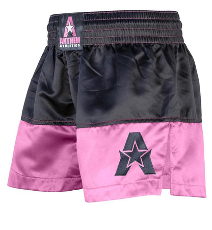 Anthem Athletics Muay Thai Shorts - Kickboxing Short Boxing Trunks for Men & Women - 50/50 Classic Infinity Resolute