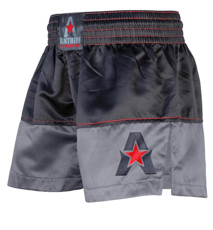Anthem Athletics Muay Thai Shorts - Kickboxing Short Boxing Trunks for Men & Women - 50/50 Classic Infinity Resolute